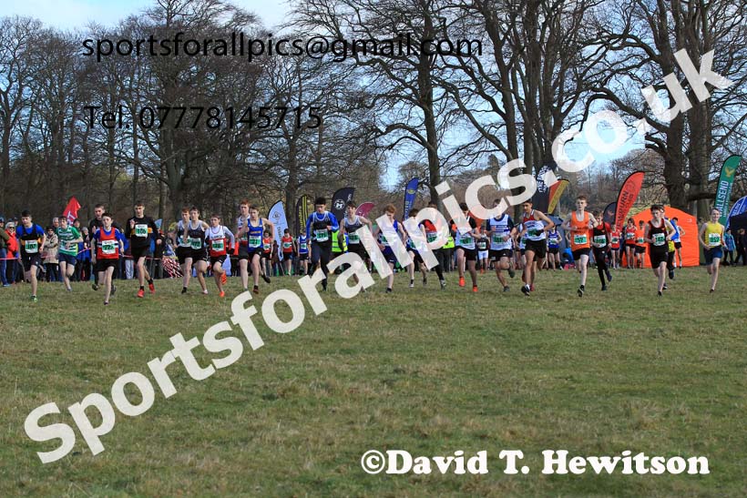 Boys under-15s Start Fitness NEHL, Alnwick, Northumberland. Photo: David T. Hewitson/Sports for All Pics